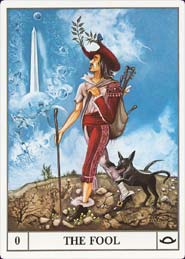 Ansata Tarot: a Bolond